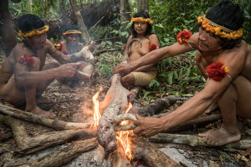 کشف انسان های اولیه زنده در آمازون